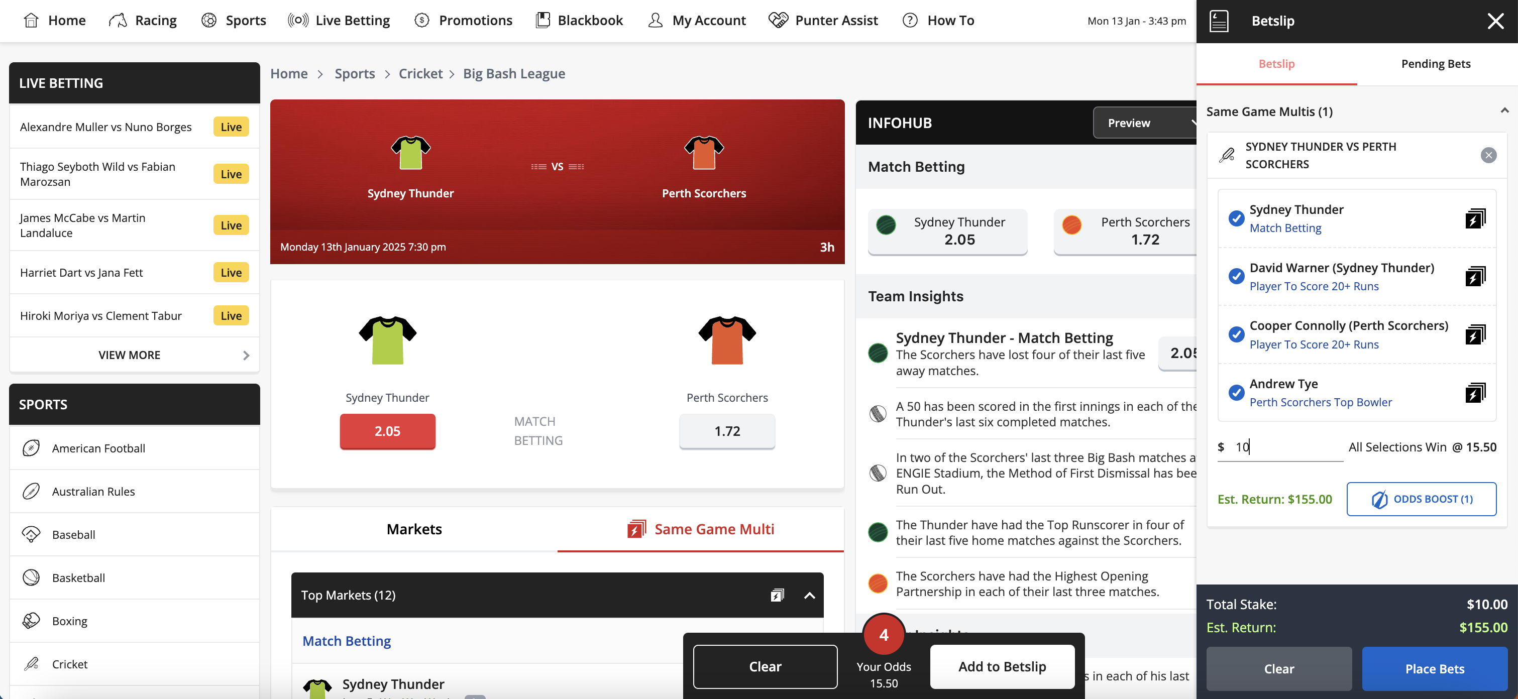 Ladbrokes SGM